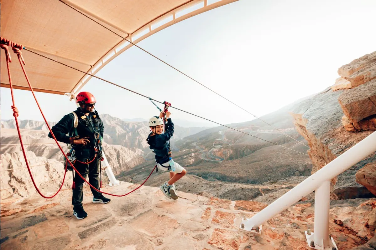 Jebel Jais Zipline Adventure