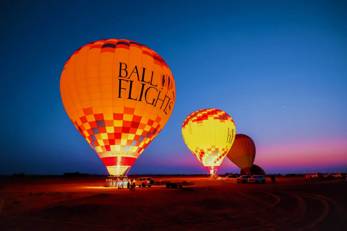 Dubai Hot Air Balloon Ride