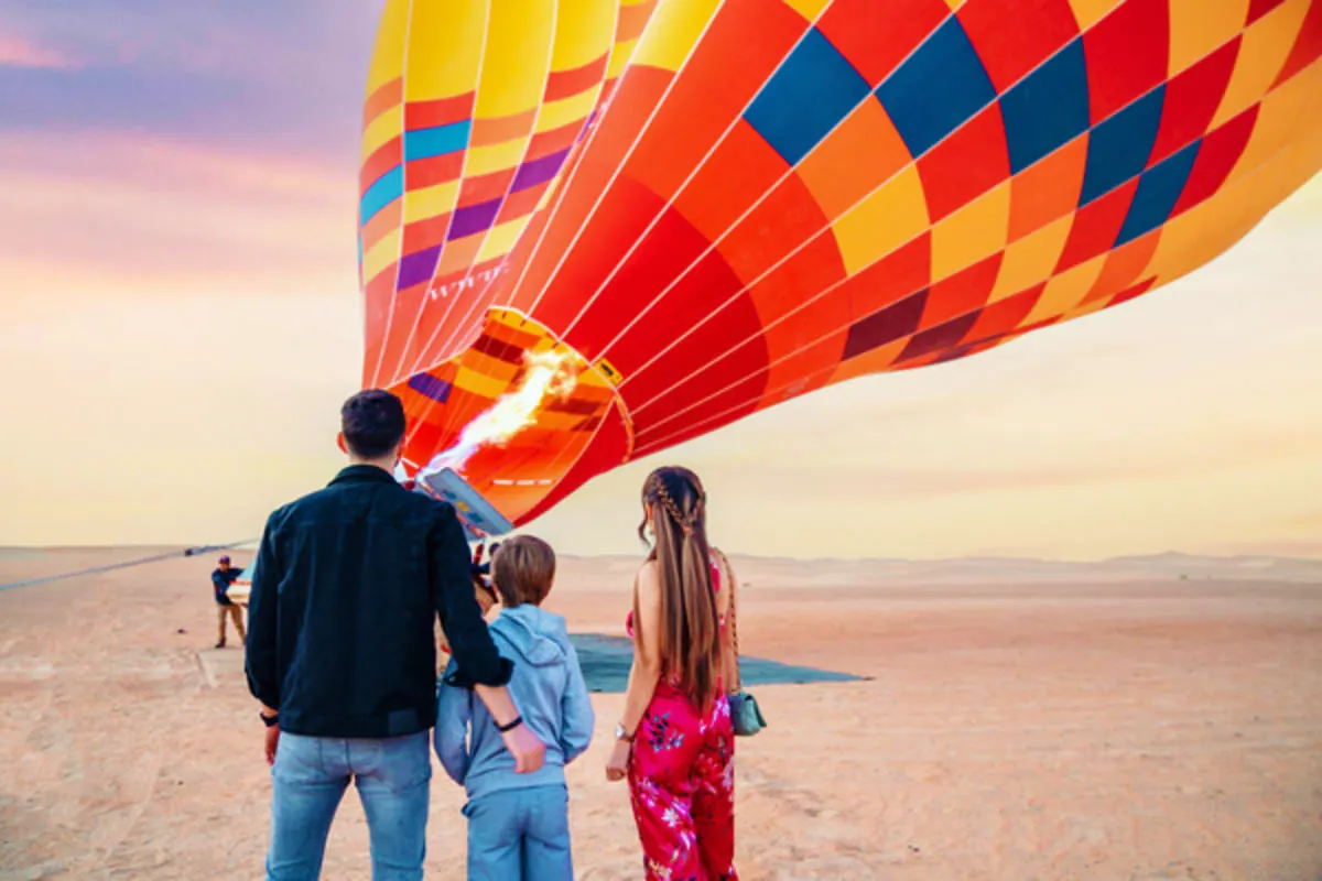 Dubai Hot Air Balloon Ride