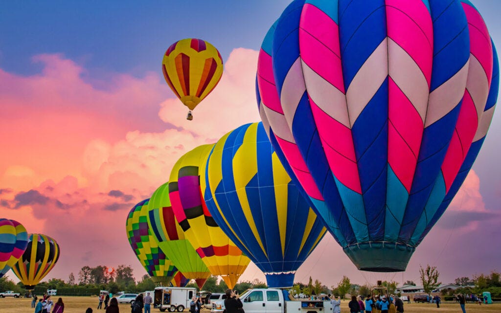 Dubai Hot Air Balloon Ride